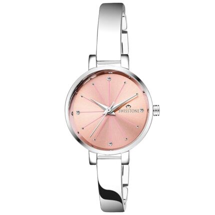 SWISSTONE Analog Stainless Steel Silver Plated Women's Watch